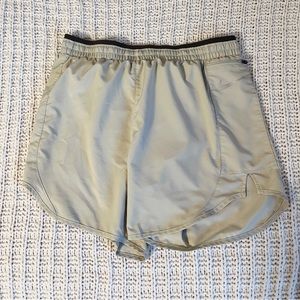 nike green running shorts